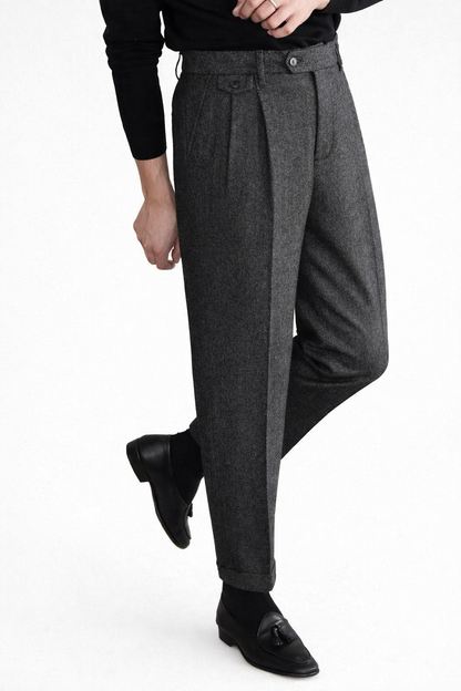 Wool-Blend Trousers