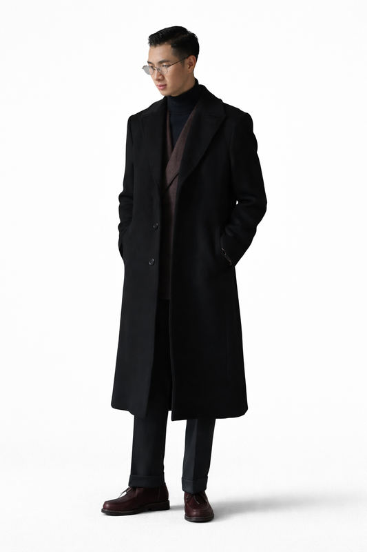Classic Overcoat V-Neck